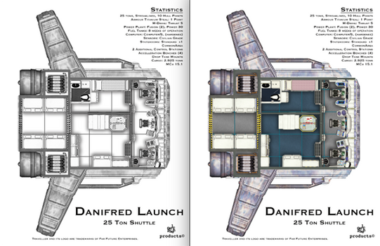 Danifred Launch Deck Plans Preview