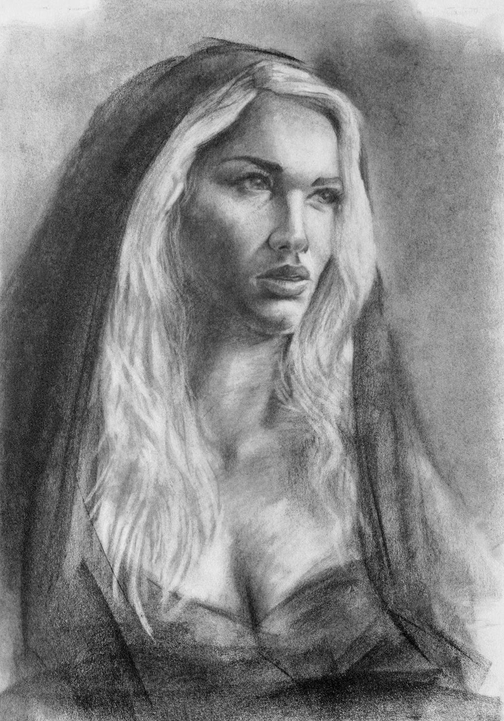 Charcoal study