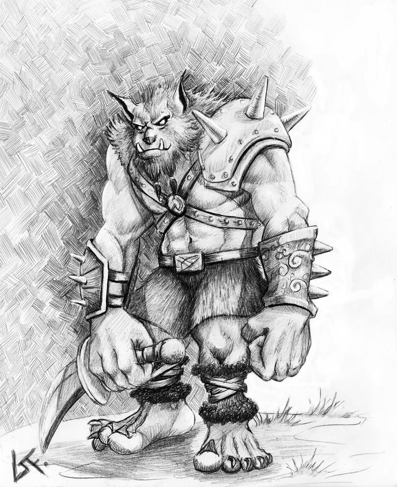 The Bugbear redrawed by GabbrielFrost on DeviantArt