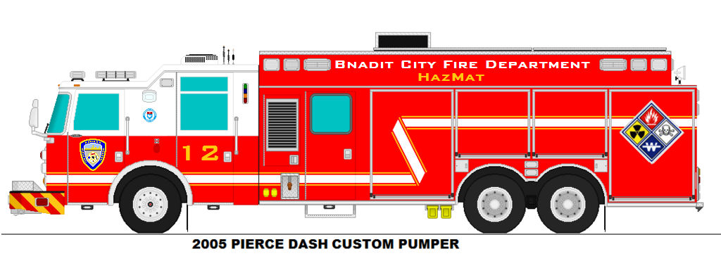 Bnadit City Fire Department HazMat 12 by BnaditCorps on DeviantArt Bnadit City Fire Department HazMat 12 by BnaditCorps on DeviantArt