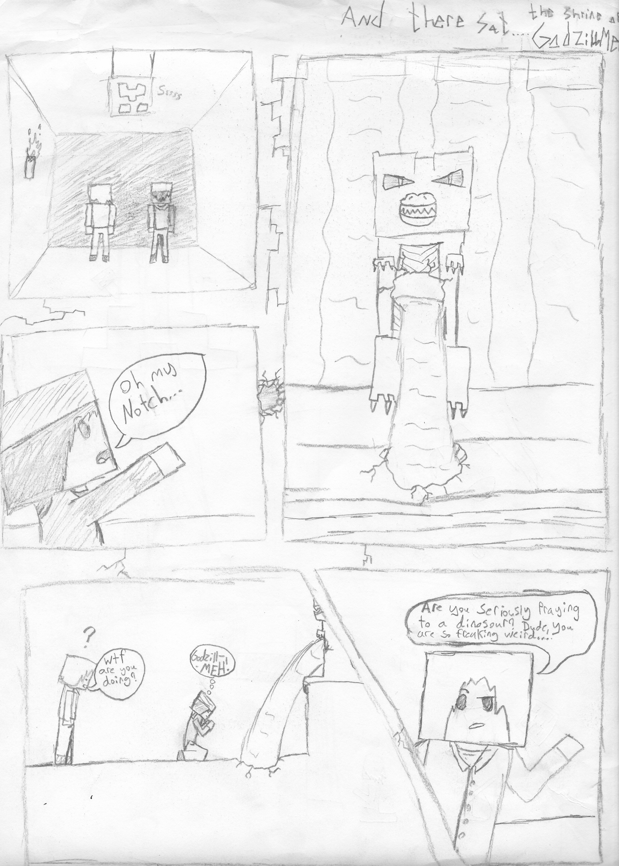 Comic Minecraft Build Minecraft comic concept art 2 by GodZillMEH on DeviantArt