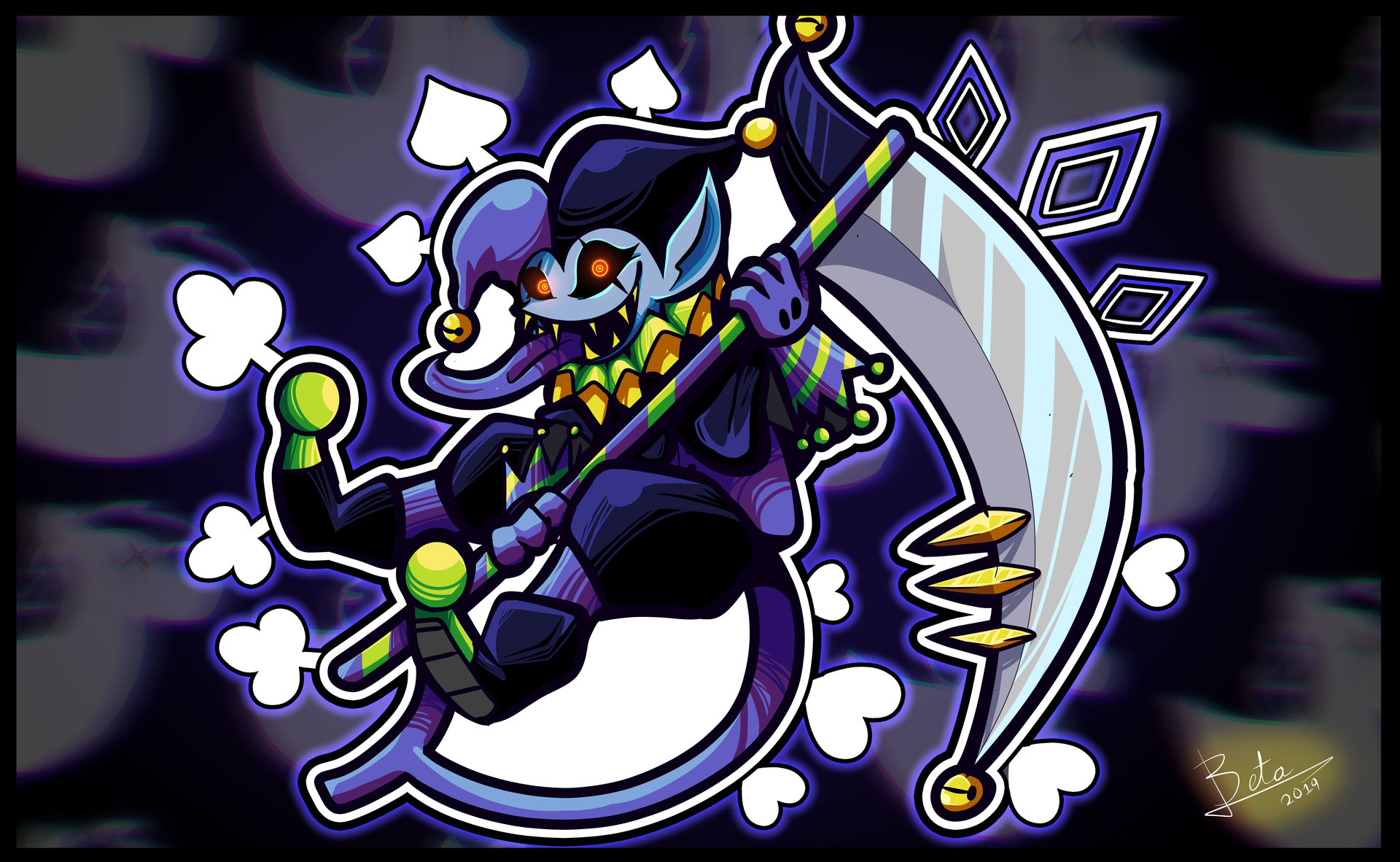 I CAN DO ANYTHING//Jevil//FanArt by TheBetaRoxy on DeviantArt