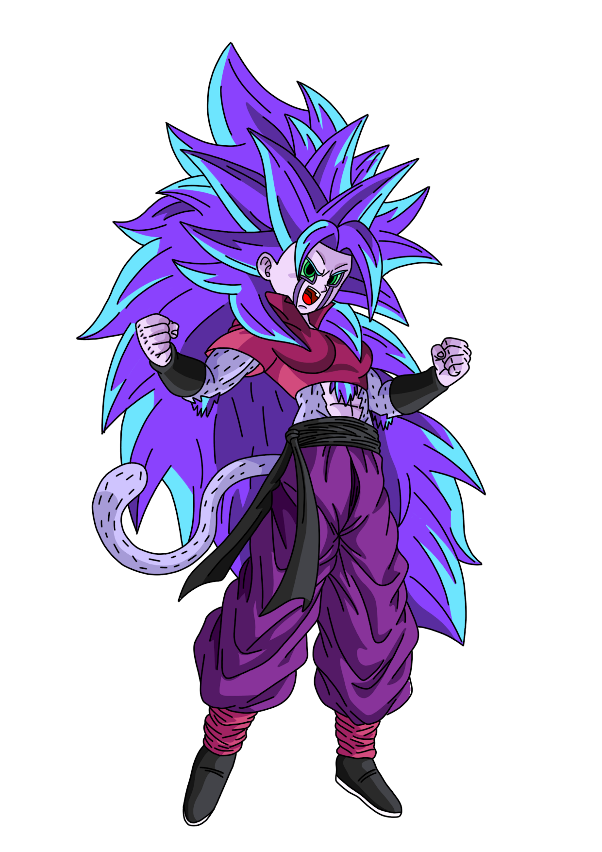 Goku Super Sayajin 12 by Unkoshin on DeviantArt