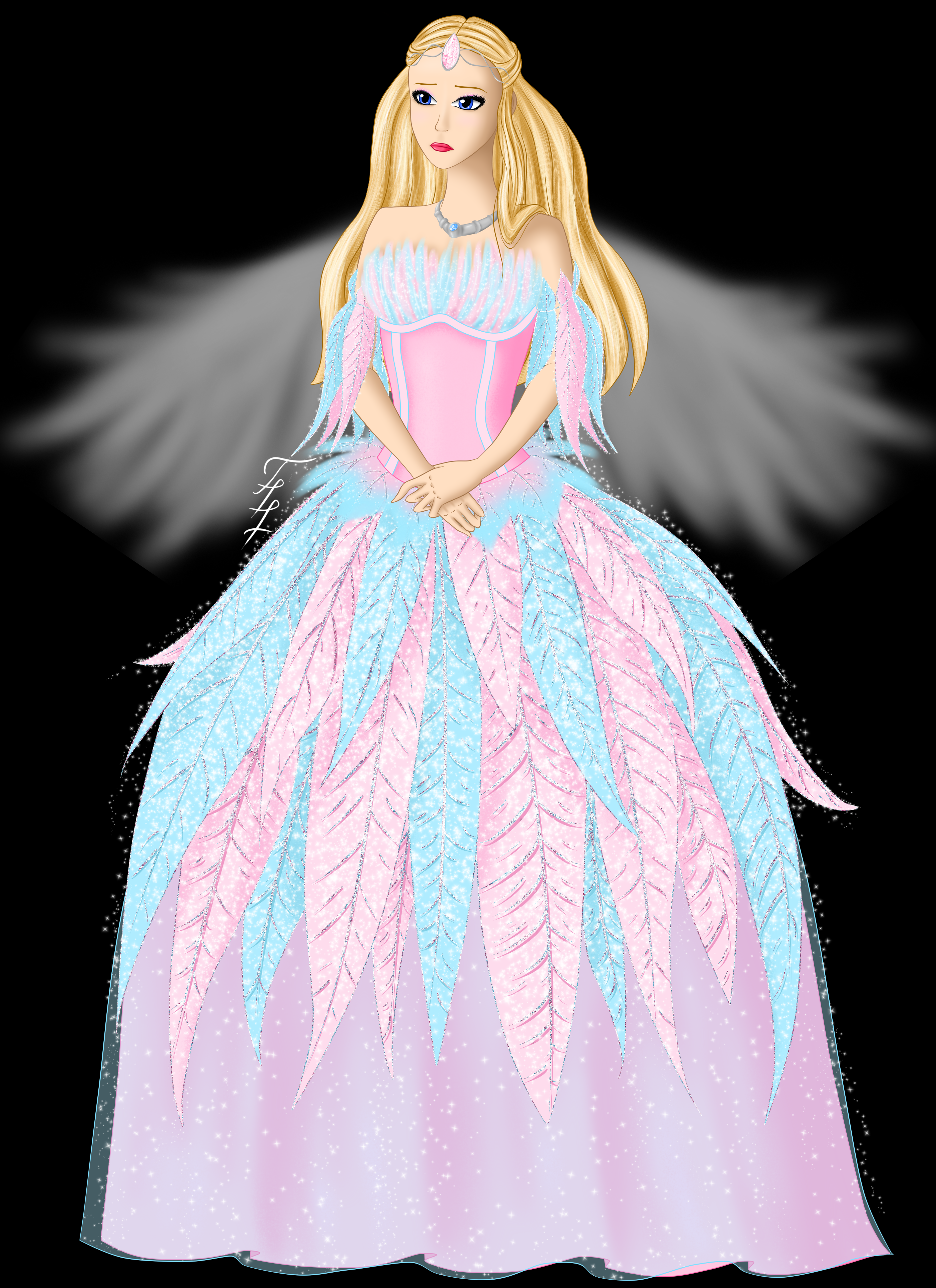 Barbie odette best sale dress