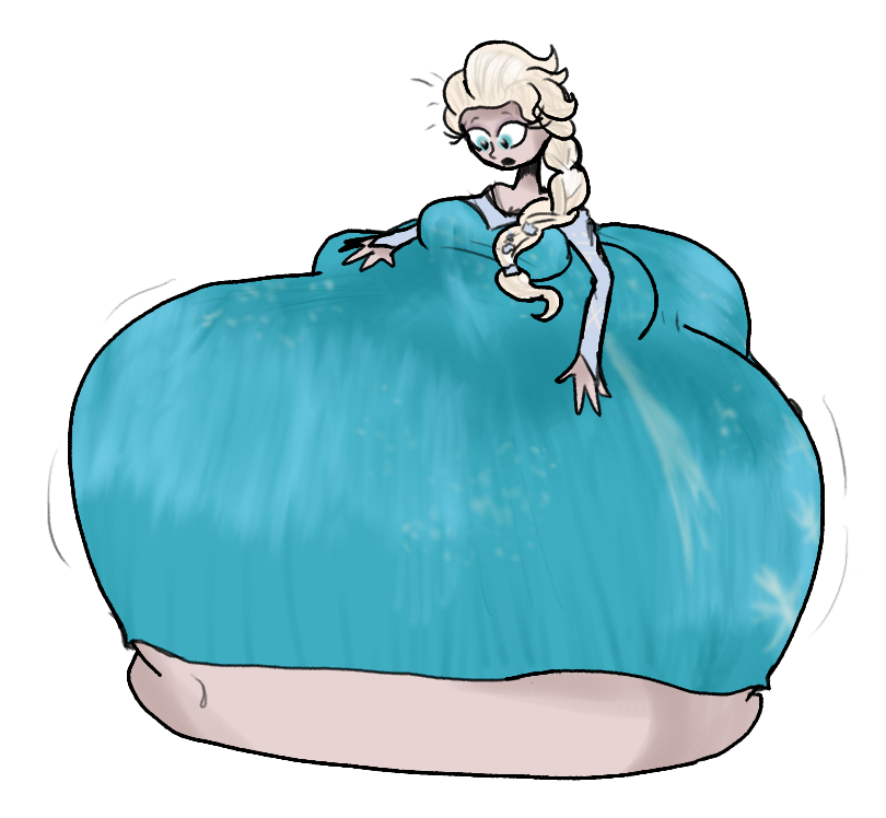 Frozen Inflation Deviantart Elsa by OrganicGranite on DeviantArt