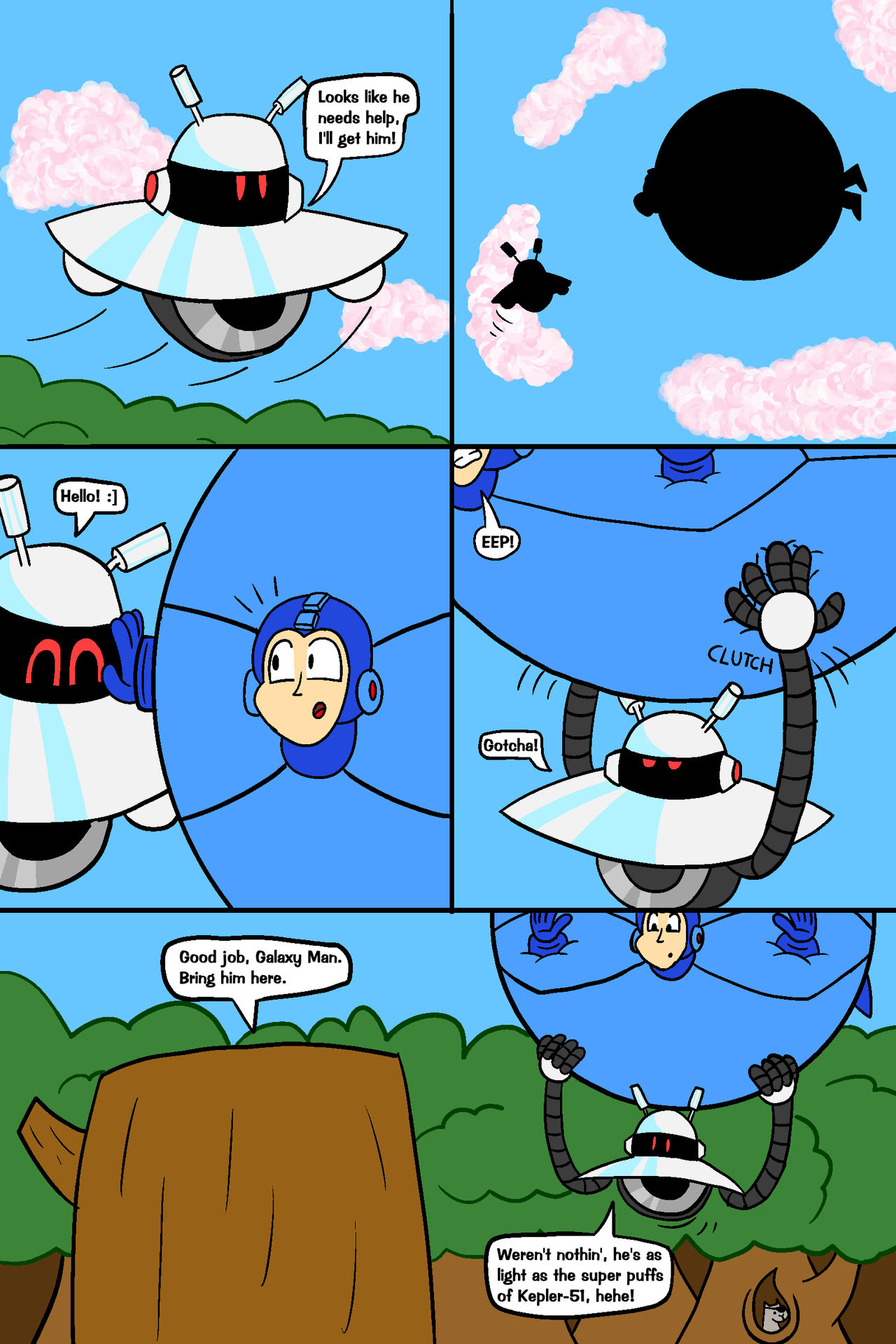 Mega Man in Bubblegum Troublegum (Page 19) by LilBloaties on DeviantArt