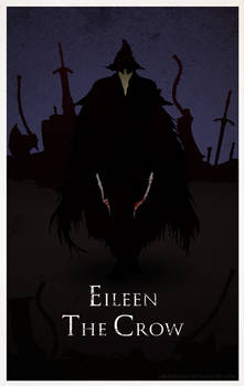 Bloodborne Minimal Poster - Eileen the Crow