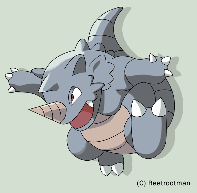 Rhydon used Horn Drill