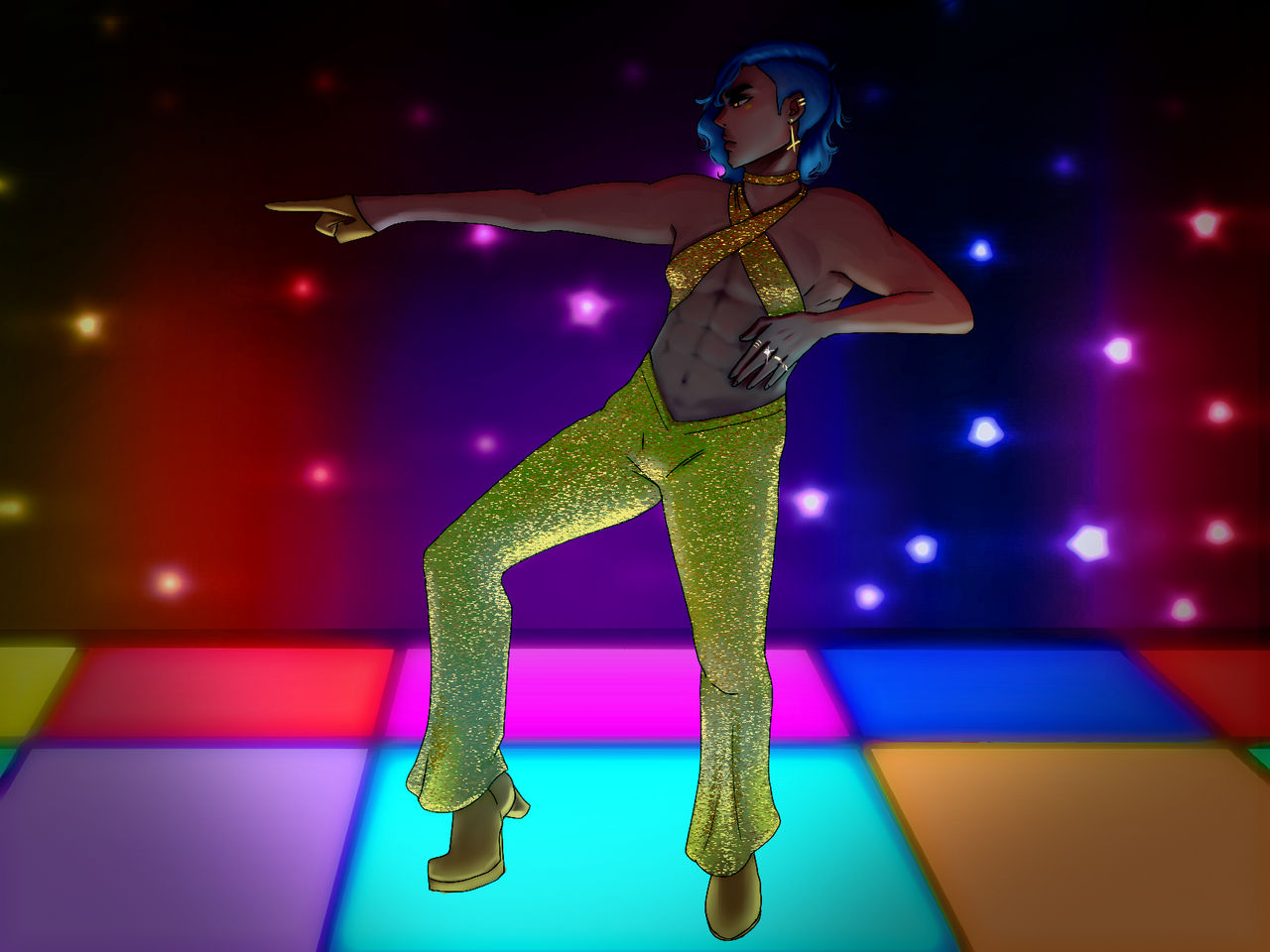 Disco dean by SoftdrankPrisoner on DeviantArt