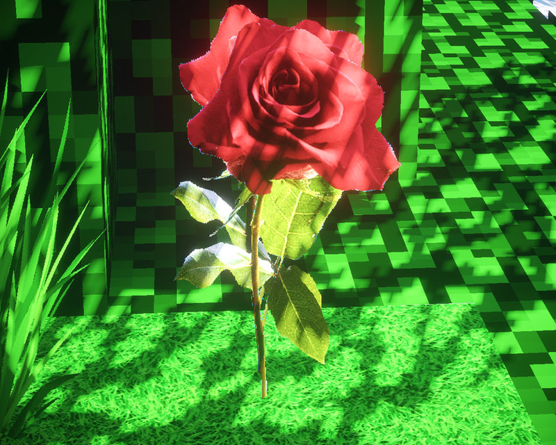 Minecraft Roses 3d Minecraft ROSE by Raysss on DeviantArt