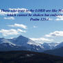 Mountains - Psalm 125:1 Wallpaper