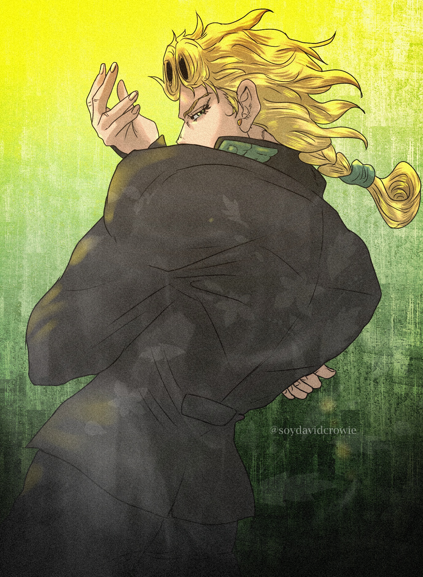 JoJo Dio pose