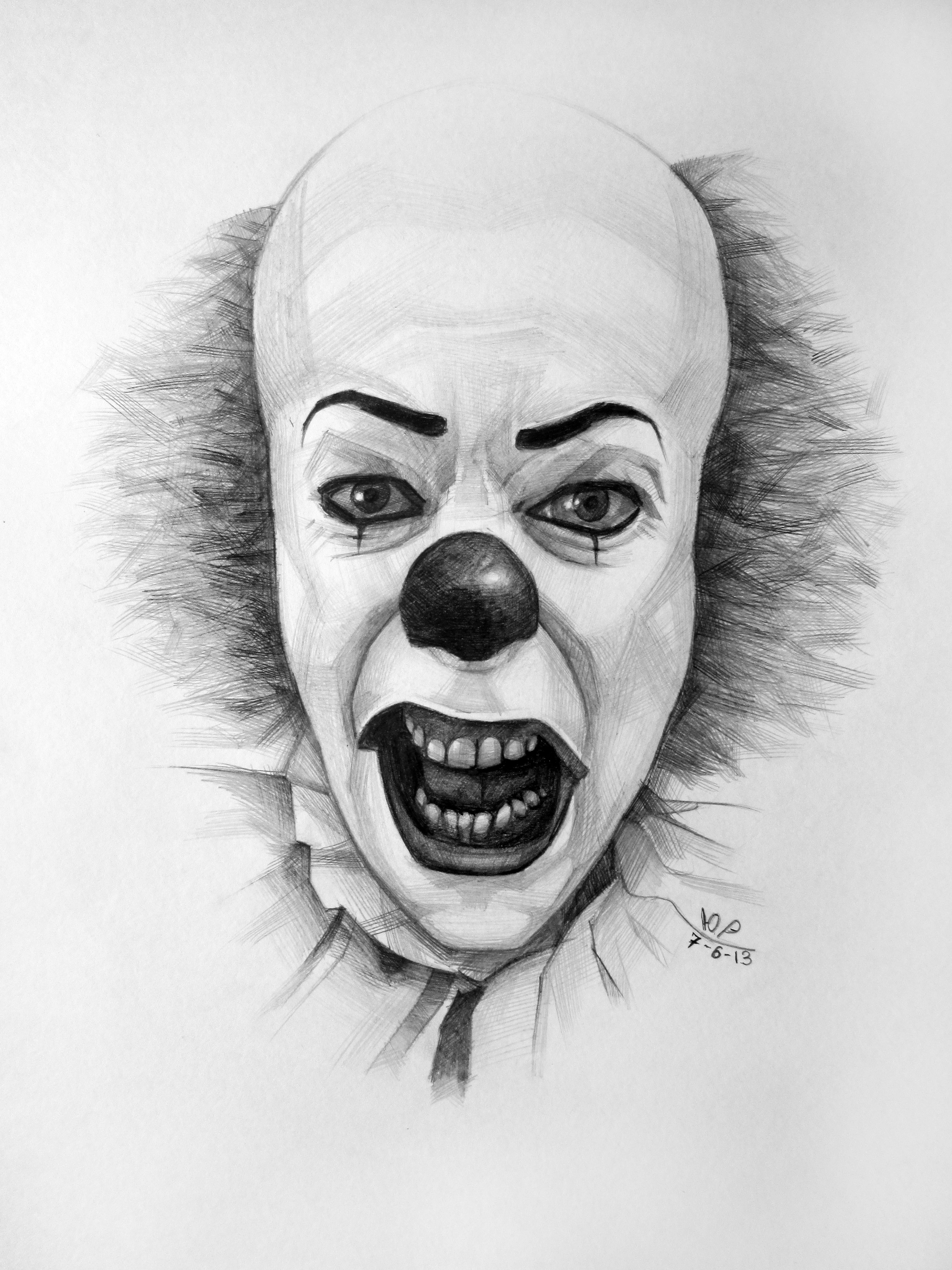 Pennywise by YuskivRoman on DeviantArt