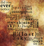 in my head, you're a galaxy. by paperheartsyndrome