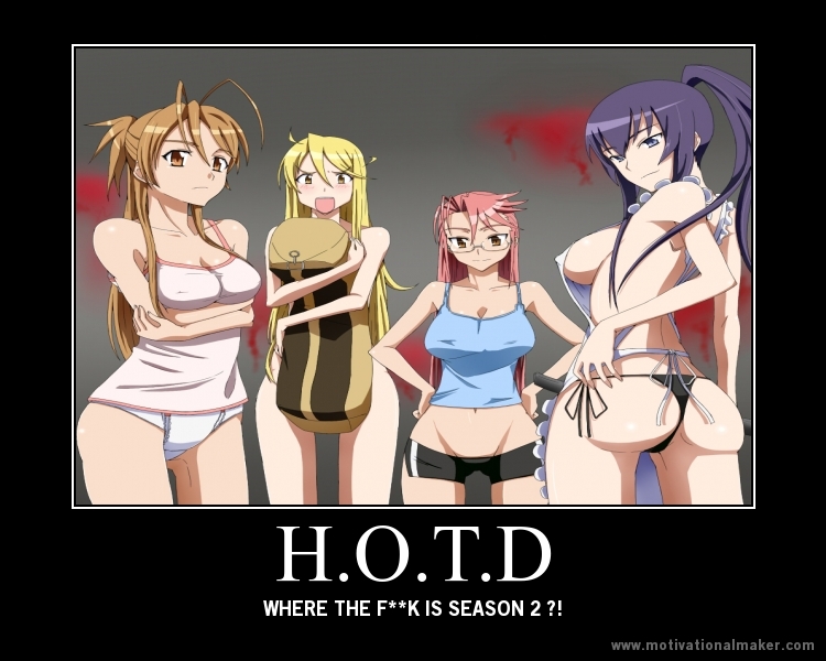 Highschool of the Dead: Fan Service Galore!!