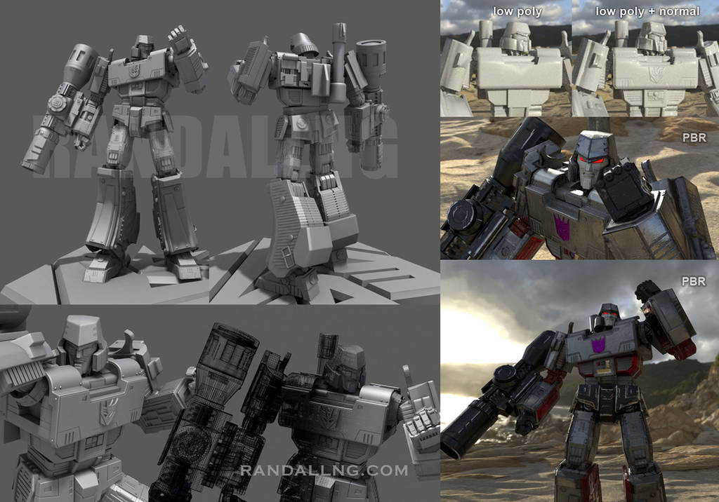Megatron reborn by rando3d
