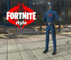 Cobra Commander x Fortnite