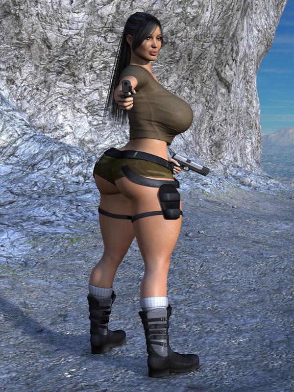 Gabriela is Lara Croft