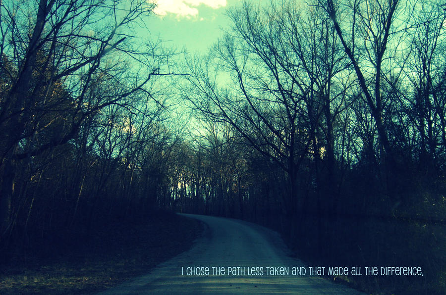 Path Less Taken. by norton1289 on DeviantArt