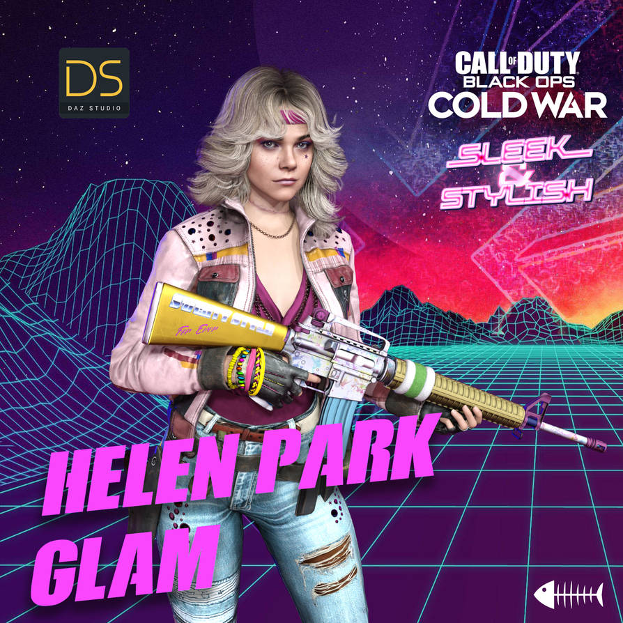 COD BO Cold War Helen Park Glam G8F by BlopblopFish on DeviantArt