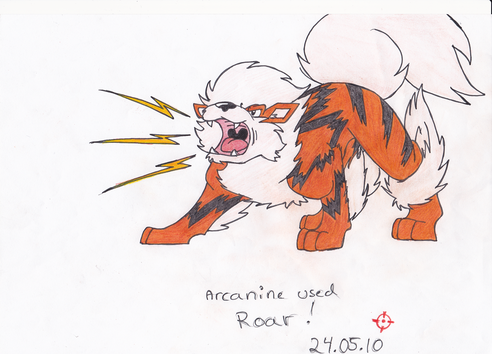 Arcanine used Roar