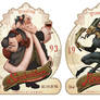Holiday Wine Labels