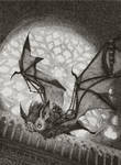 The Bat Rider by AudreyBenjaminsen
