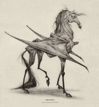 Thestral by AudreyBenjaminsen