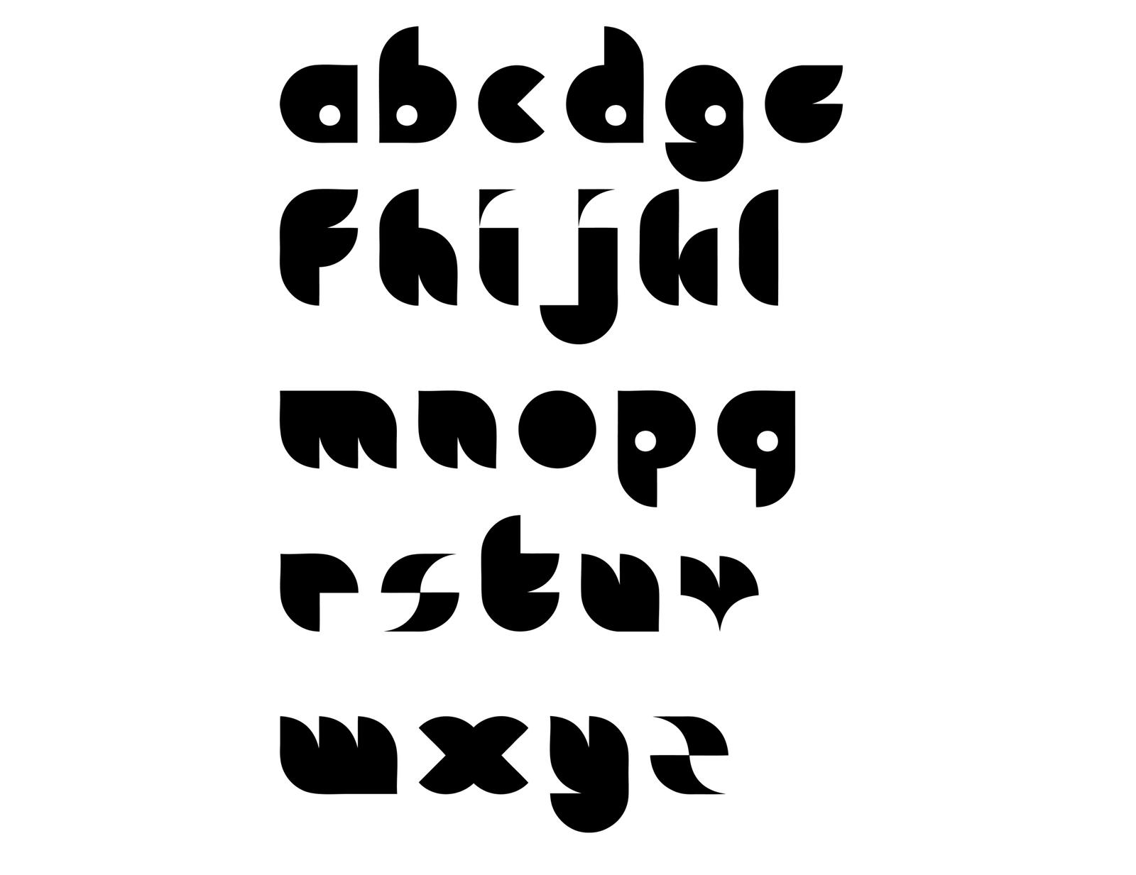 My First Font by joshcaddick on DeviantArt