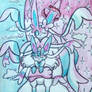 Being carried by Gigantamax Anthro Sylveon