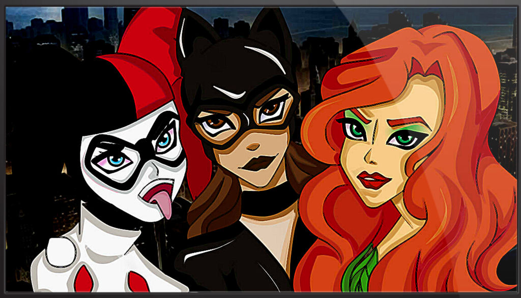 DC Girls by brunekas15 on DeviantArt