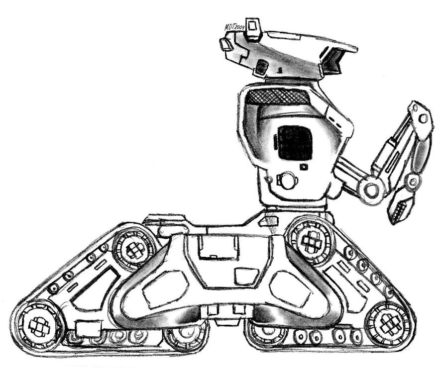 Соедини роботов с описаниями. Чертеж робота. Чертеж робота на гусеницах. Эскиз робота. Робот танк раскраска.