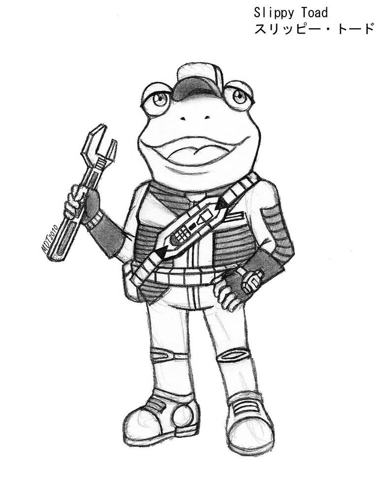 Starfox-Slippy Toad by MDTartist83 on DeviantArt