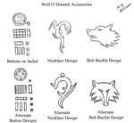 Wolf O'Donnell Accessories 01 by MDTartist83