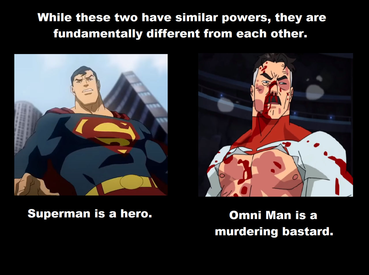 Superman And Omni Man By Mdtartist On Deviantart Superman And Omni Man By Mdtartist On Deviantart