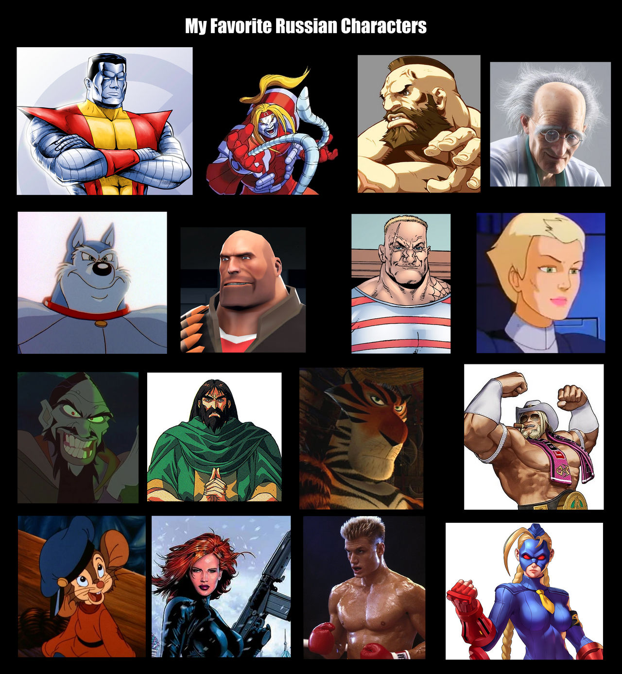 Russ Character Favorite Russian Characters by MDTartist83 on DeviantArt