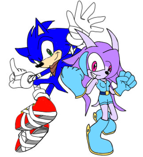 Sonic And Lilac By J Blaze1 On DeviantArt.