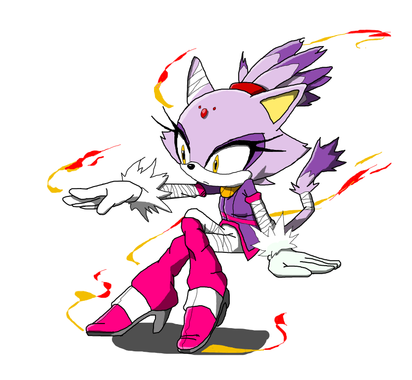 Sonic Boom Blaze the Cat by SunsetsAccount on DeviantArt
