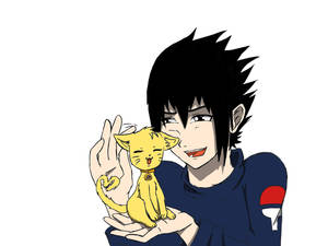 sasuke and narukitty