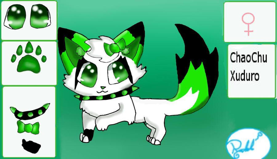 Chaachu ChaoChu full detailed by SadUnicorn on DeviantArt