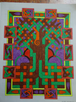 Celtic Mosaics VII - Tree