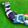 Rainbow Dash Bondage