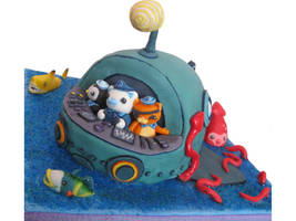 Octonauts Cake- side view