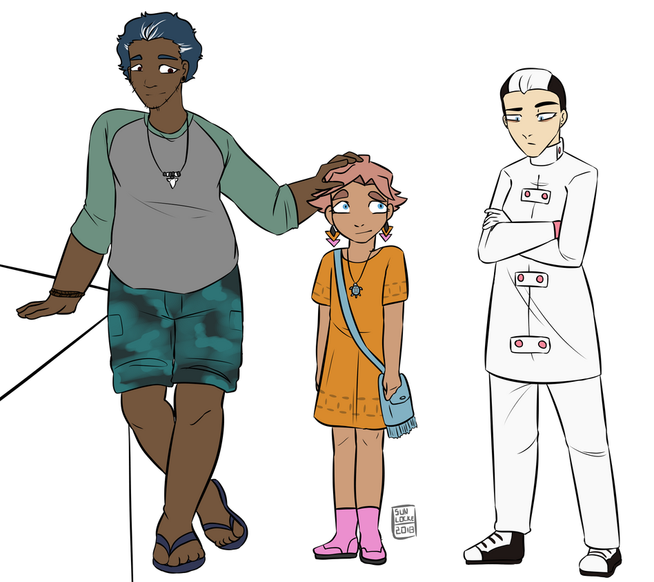 Hazel, Reed, and Alexandria by Sunlocke on DeviantArt