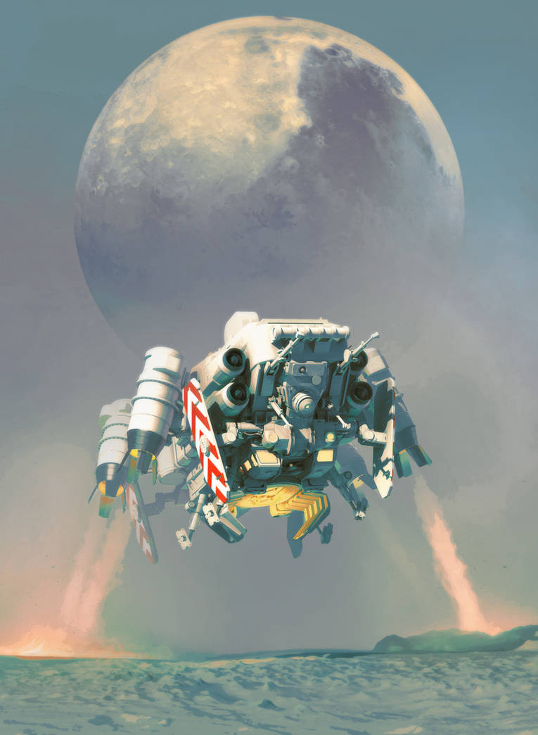 LANDING SEQUENCE by pascalblanche