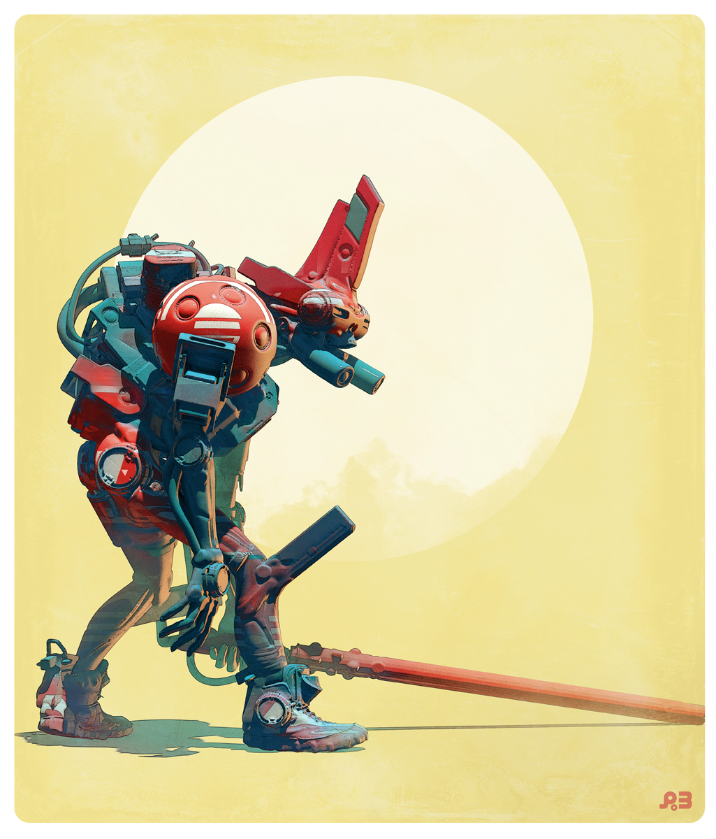 GIANTBOT by pascalblanche