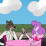 BD AU: hanging out and having ice cream