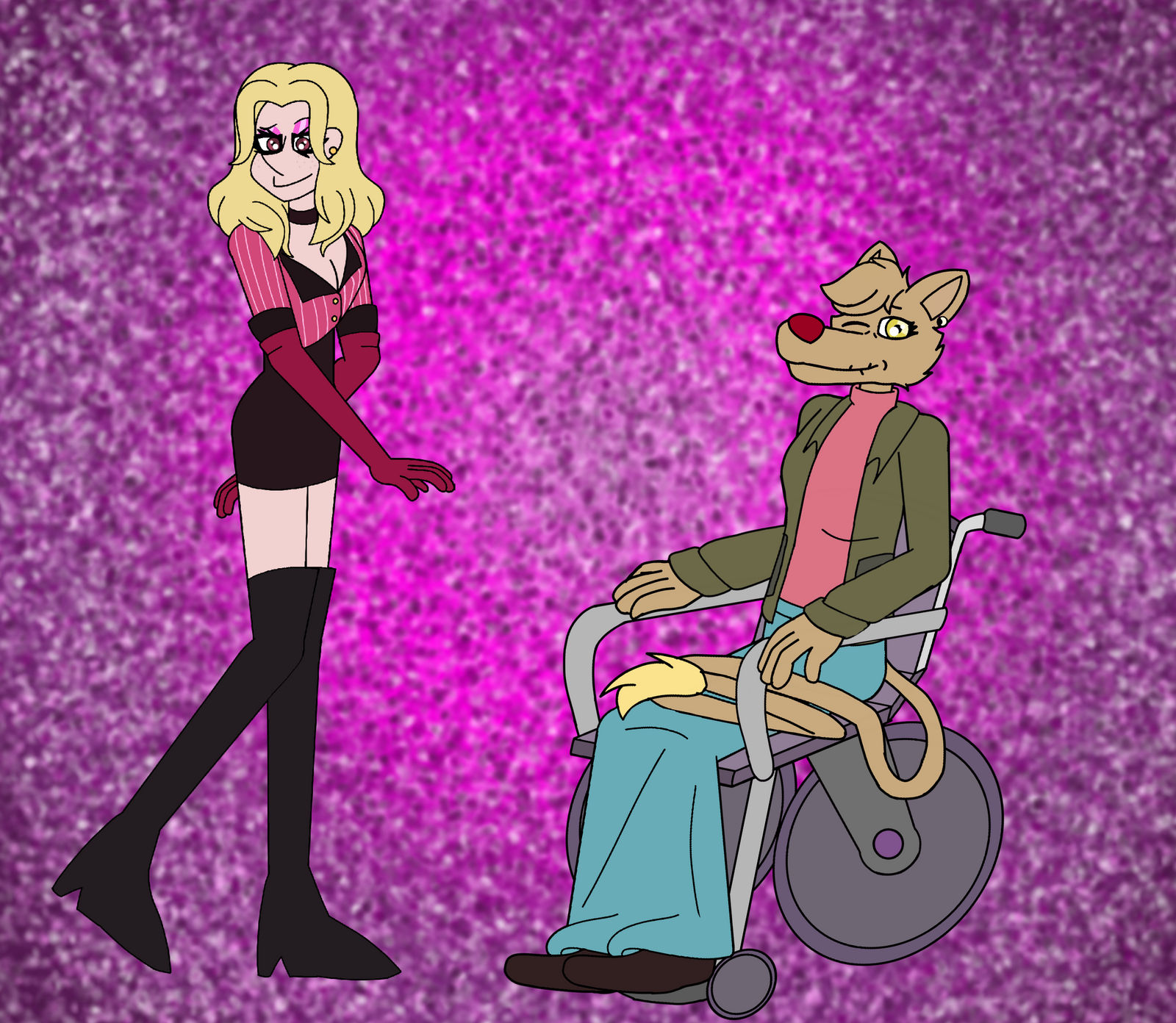 BD AU: Justice and Briar(breaking in)