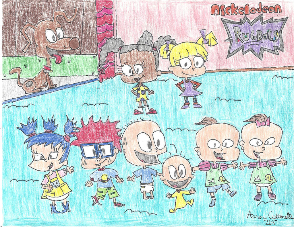 Colored pencil crazies#8: Rugrats by Amazing-A2001 on DeviantArt