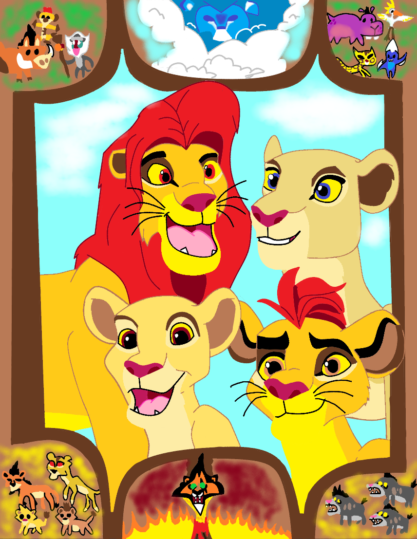 The Cast of the Lion King Series by Amazing-A2001 on DeviantArt